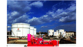 广州三业供给武汉国际机场航油库5台“消防泵组”成功上线