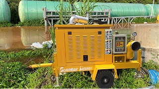 应对“龙舟水”，三业科技泵车快速出场，5小时交货柴油机抽水泵一台