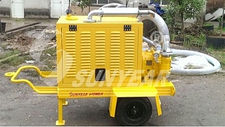 三业科技最小移动泵车在衡阳市城市道路建设总公司的应用