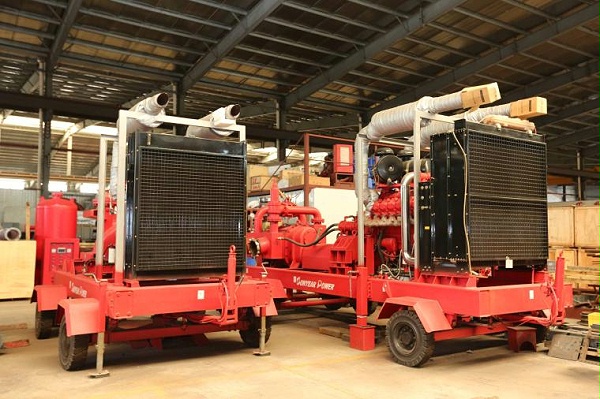 应急救援移动泵车