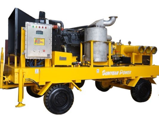 防爆柴油机排水泵车