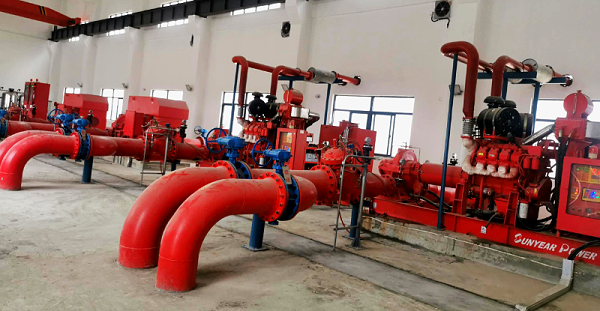 柴油机消防泵组