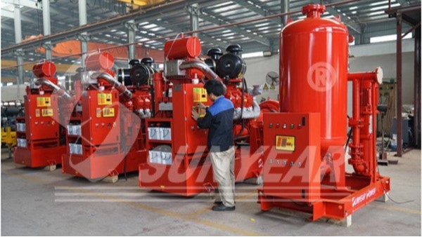 三业科技数字定压消防泵组应用于阳江中海油扩建项目消防系统