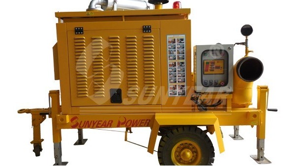 三业科技移动泵车在恒大路桥建设公司的应用