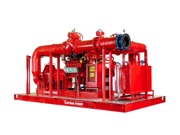货柜式柴油机消防泵组